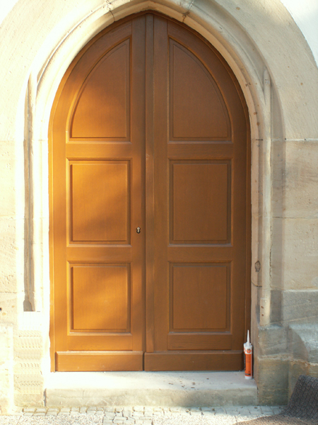  Kirchentür Holz 
